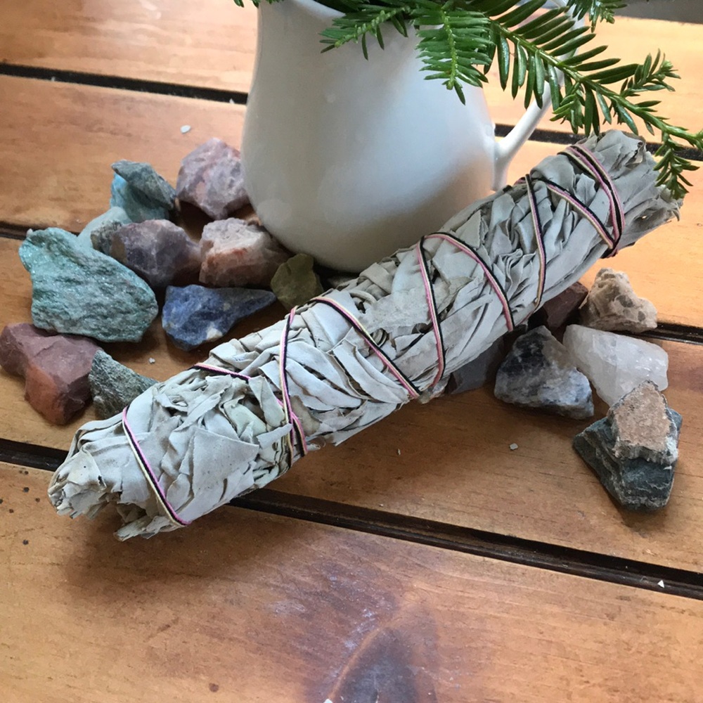 XL 9” White Sage Smudge Stick for Ritual Cleansing